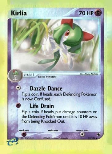 Kirlia — Ruby & Sapphire 35/109 · Reverse Holo · NM