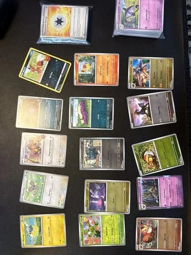 166-Card Reverse Holo Lot — Pitch Black & Chaos Rising · NM