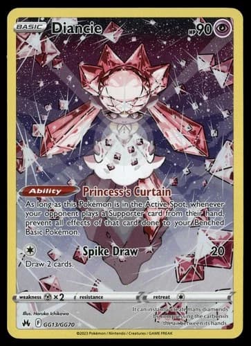 Diancie — Crown Zenith GG13/GG70 · Galarian Gallery